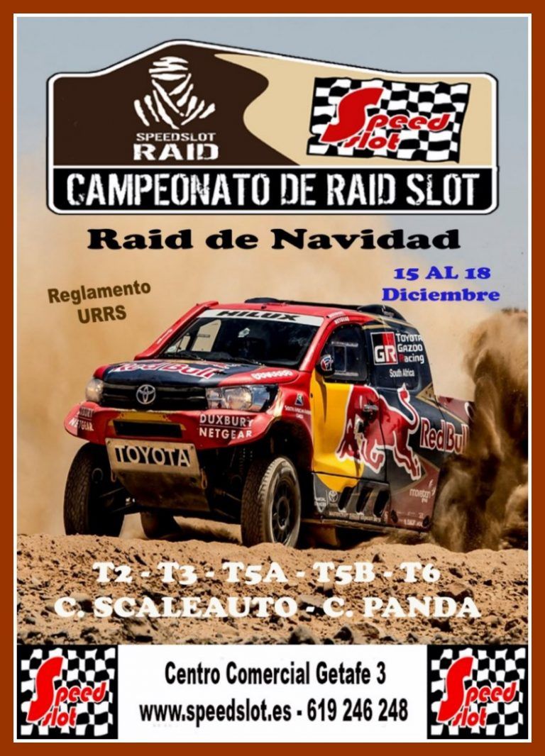 Raid de Navidad 15 al 18 de Diciembre