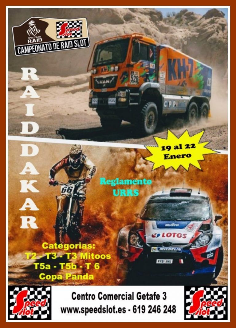 Raid Dakar, 19 al 22 de Enero (Resultados)