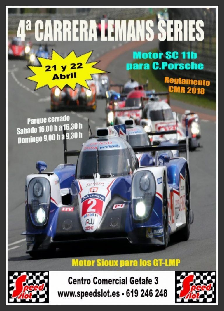 4ª Carrera velocidad Leman´s Series 21 y 22 de Abril