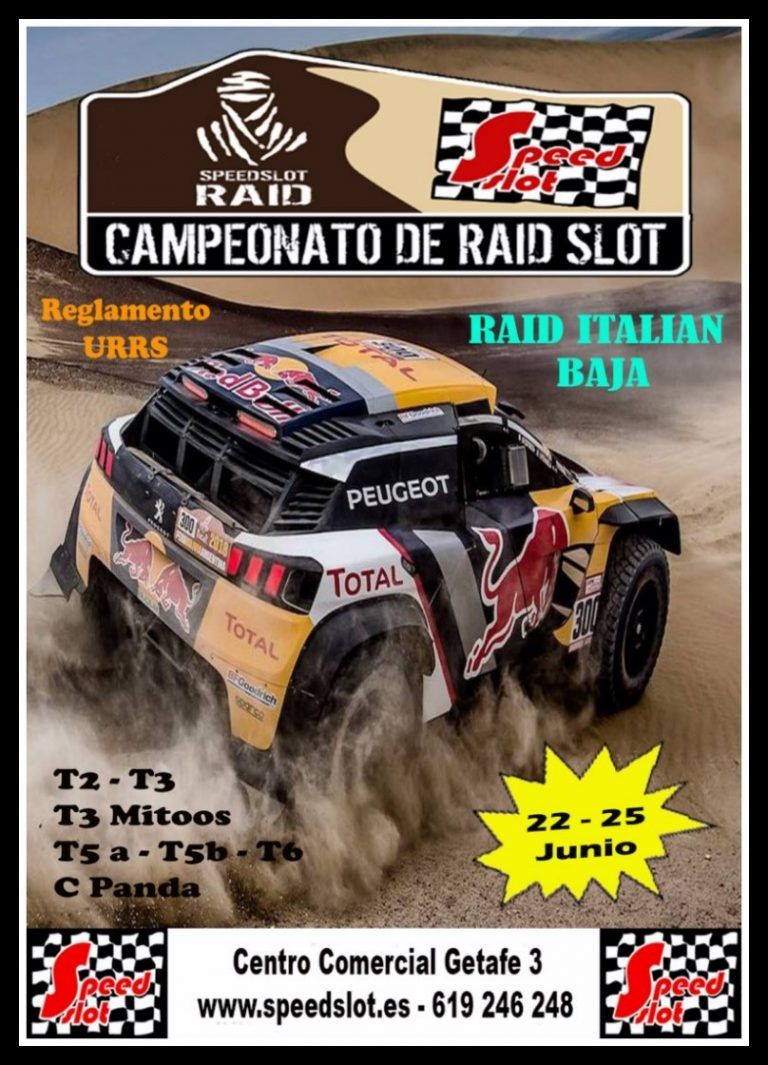 Raid Italian Baja, 22 al 25 de Junio (Resultados)