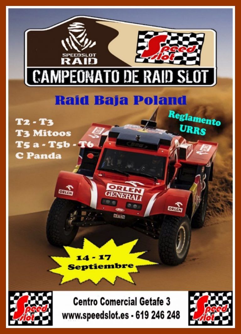 Raid Baja Poland 14 al 17 de Septiembre (RESULTADOS)