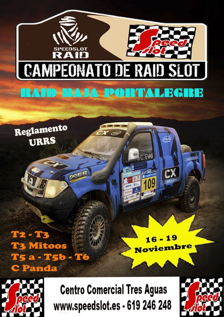 Raid Baja Portalegre 16 al 19 Noviembre (RESULTADOS)
