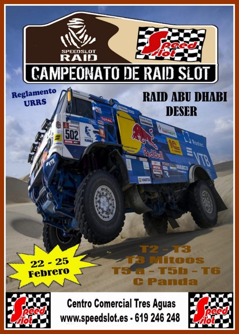 Raid Abu Dhabi Deser 22 al 25 de Febrero (RESULTADOS)