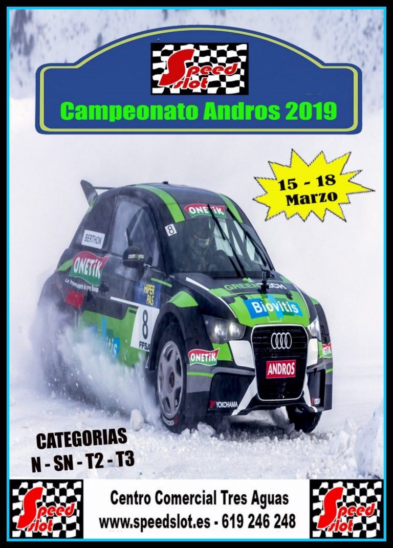 1ª Carrera de Andros 15 al 18  de Marzo