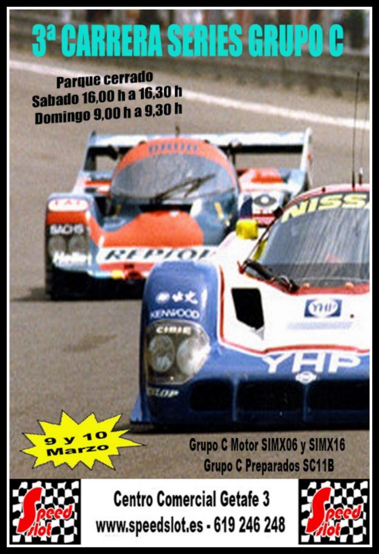 3ª Carrera Series Grupo C 9 y 10 de Marzo