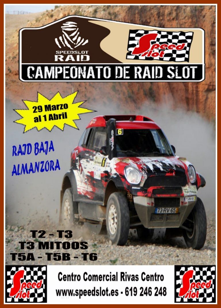 Raid Baja Almanzora 29 de Marzo al 1 de Abril C.Comercial Rivas Centro