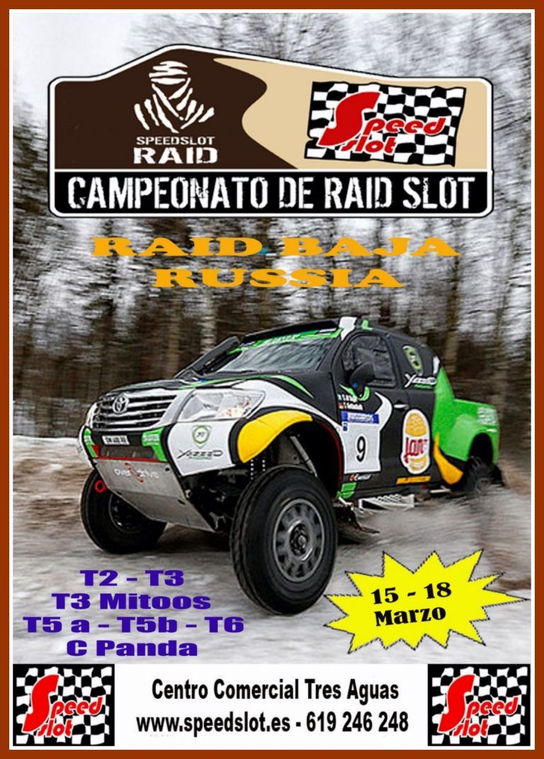 Raid Baja Russia 15 al 18 de Marzo (RESULTADOS)