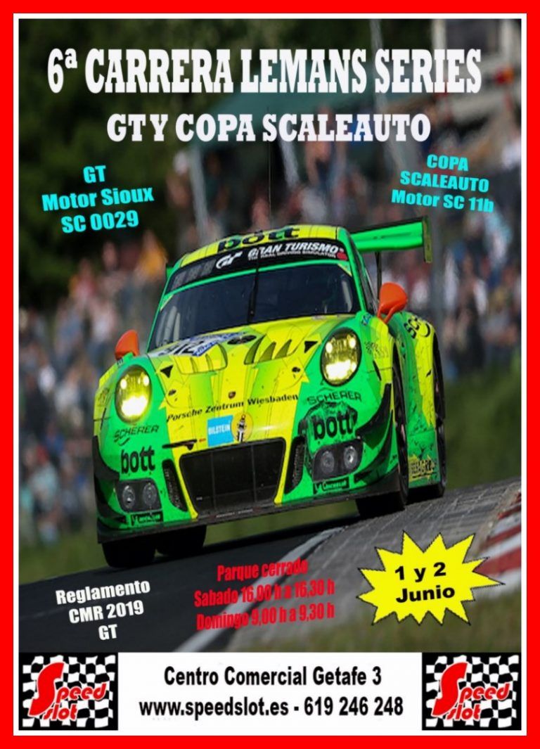 6ª Carrera Leman´s Series 1 y 2 de Junio Centro Comercial Getafe 3 (Resultados)