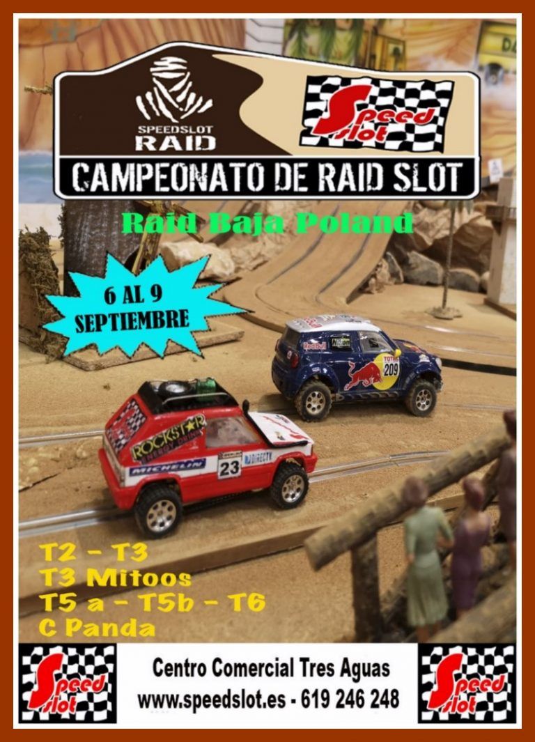 Raid Baja Poland 6 al 9 de Septiembre Centro Comercial Tres Aguas, Alcorcón (RESULTADOS)