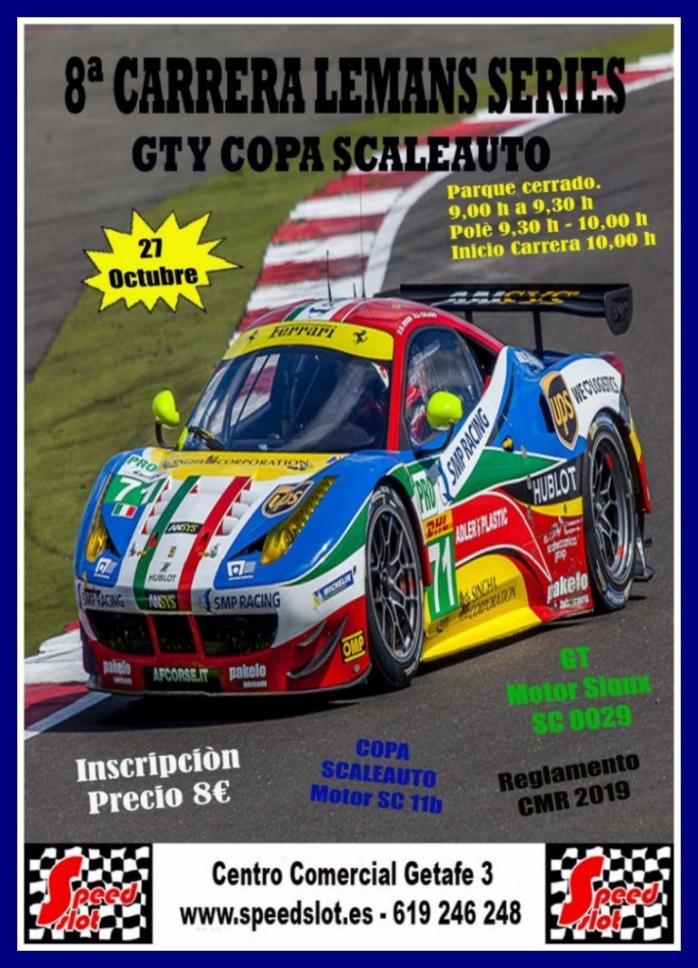 8ª Carrera Leman´s series, 27 de Octubre Centro Comercial Getafe 3