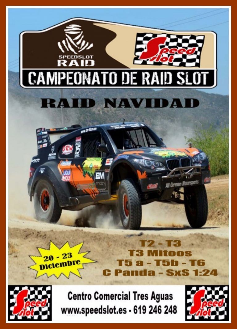 Raid de Navidad del 20 al 23 de diciembre Centro Comercial Tres Aguas (Alcorcón)