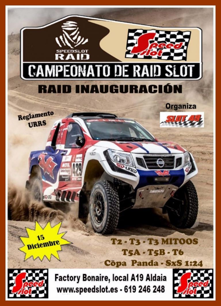 Raid Inauguración 15 de diciembre Factory Bonaire, Aldaia (Valencia) RESULTADOS