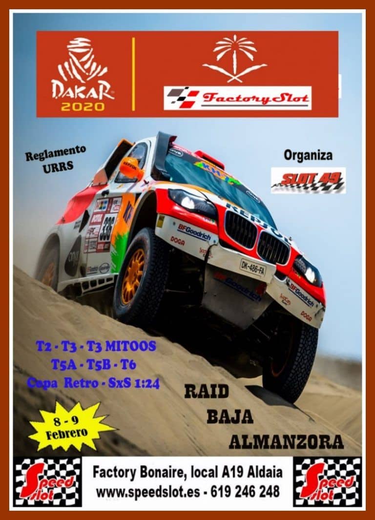 Raid Baja Almanzora 8 y 9 de Febrero en Factory Bonaire (Valencia), Resultados