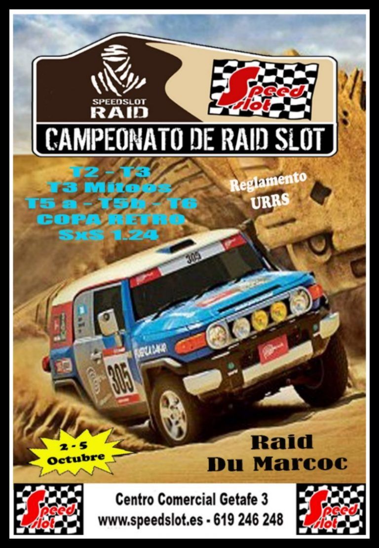 Raid Du Maroc 2 al 5 de octubre Centro Comercial Getafe 3 (Resultados)