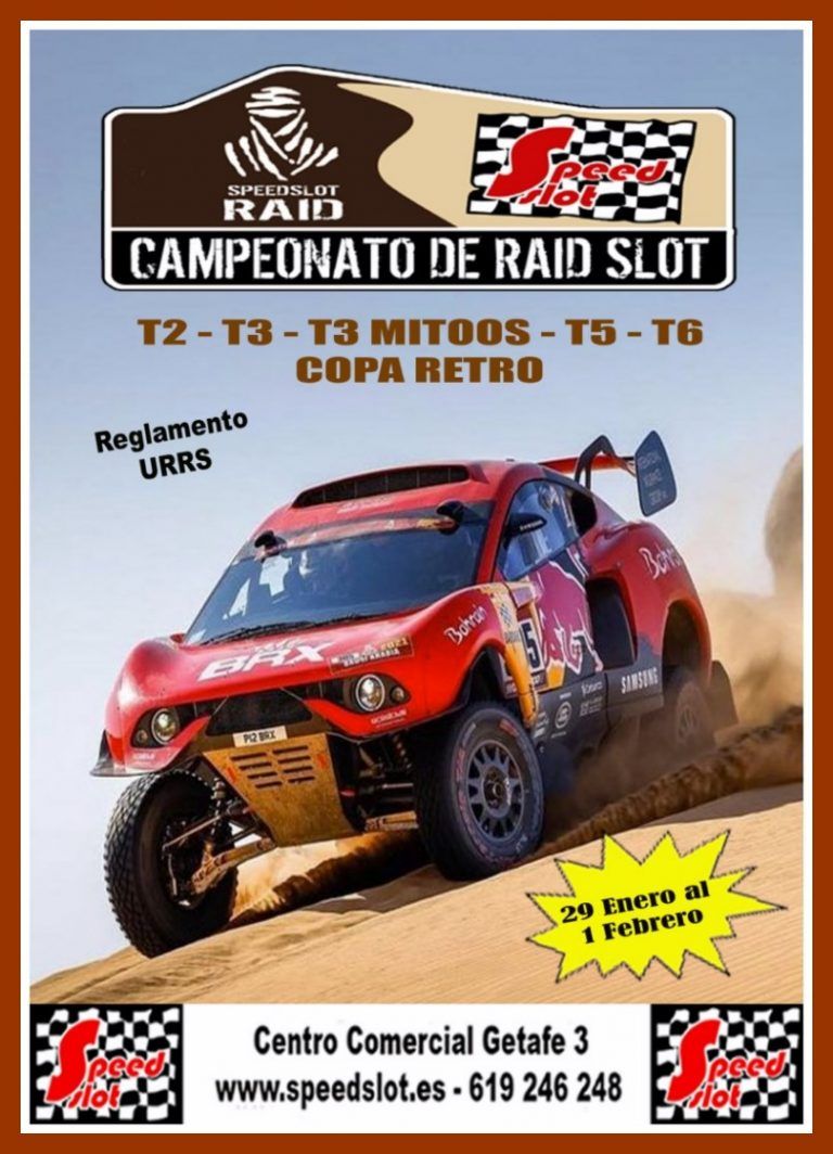 Raid Dakar 29 Enero al 1 Febrero,Centro Comercial Getafe 3 (Resultados)