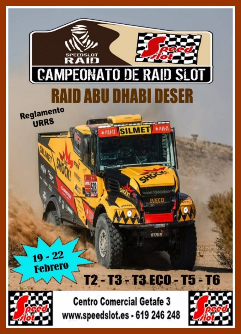 Raid Abu Dabhi Deser 19 al 22 de Febrero, Centro Comercial Getafe 3, (Resultados)