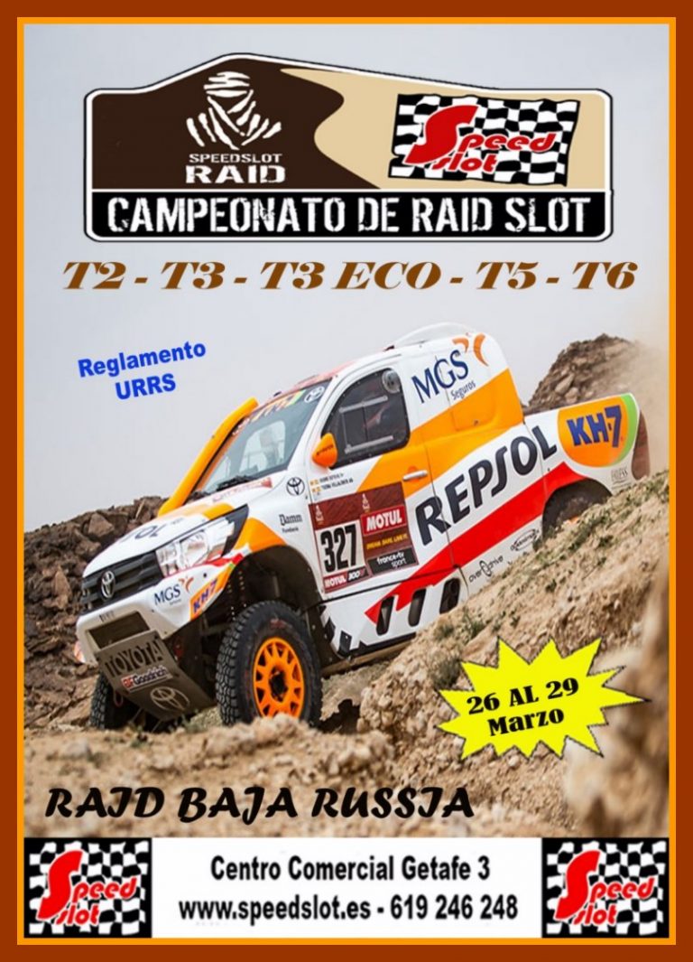 Raid Baja Russia 26 al 29 de Marzo Centro Comercial Getafe 3 (Resultados)