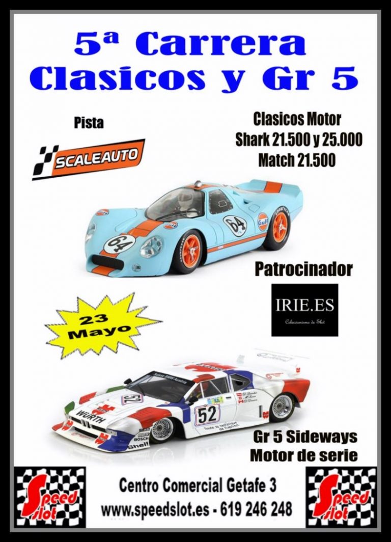 5ª Carrera Clásicos y Gr 5 Sideways 23 de mayo, Centro Comercial Getafe 3 (Getafe)