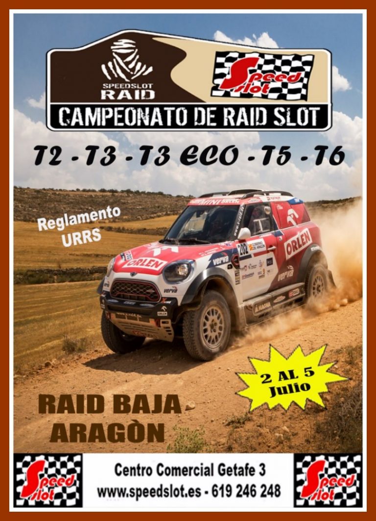 Raid Baja Aragòn del 2 al 5 de Julio Centro Comercial Getafe 3 (Getafe). Resultados