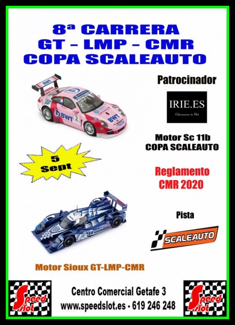 8ª Carrera GT-LMP y Copa Scaleauto 5 de septiembre, Centro Comercial Getafe 3