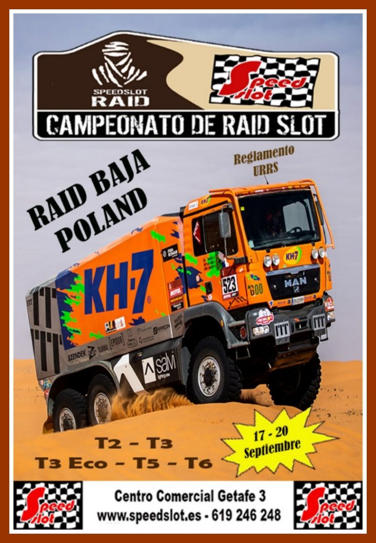 Raid Baja Poland 17 al 20 de Septiembre Centro Comercial Getafe 3 (Resultados)