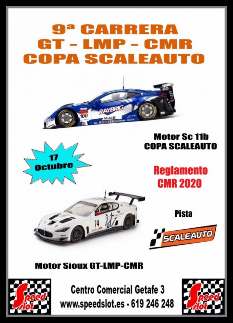 9ª Carrera GT-LMP y Copa Scaleauto 17 de Octubre, Centro Comercial Getafe 3