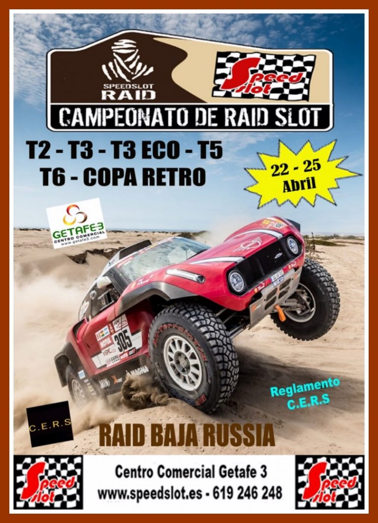 Riad Baja Russia del 22 al 25 de Abril Centro Comercial Getafe 3 (Resultados)