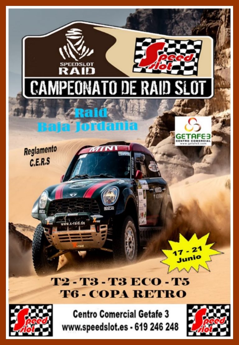 Raid Baja Jordania del 17 al 20 de junio Centro Comercial Getafe 3 (Resultados)