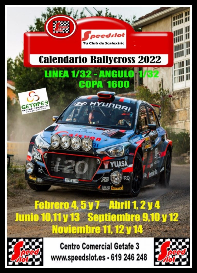 4ª Prueba de Rally Cross, 9,10 y 12 de septiembre Centro Comercial Getafe 3