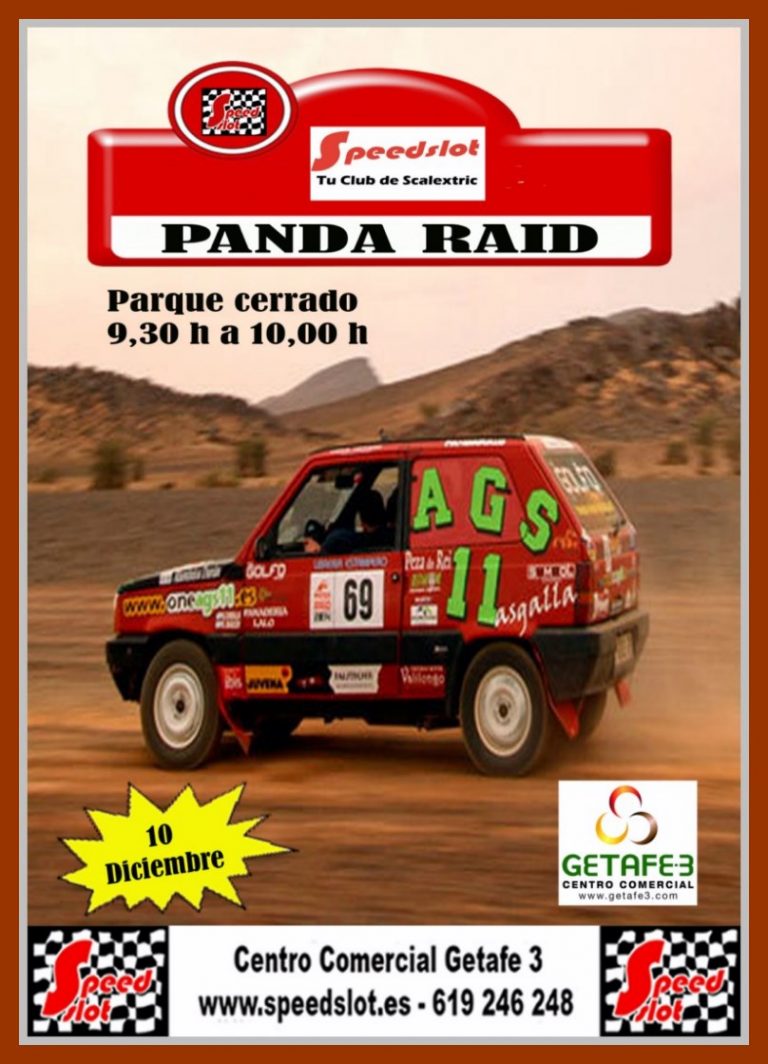 Panda Raid 10 de diciembre Centro Comercial Getafe 3 (Resultados)