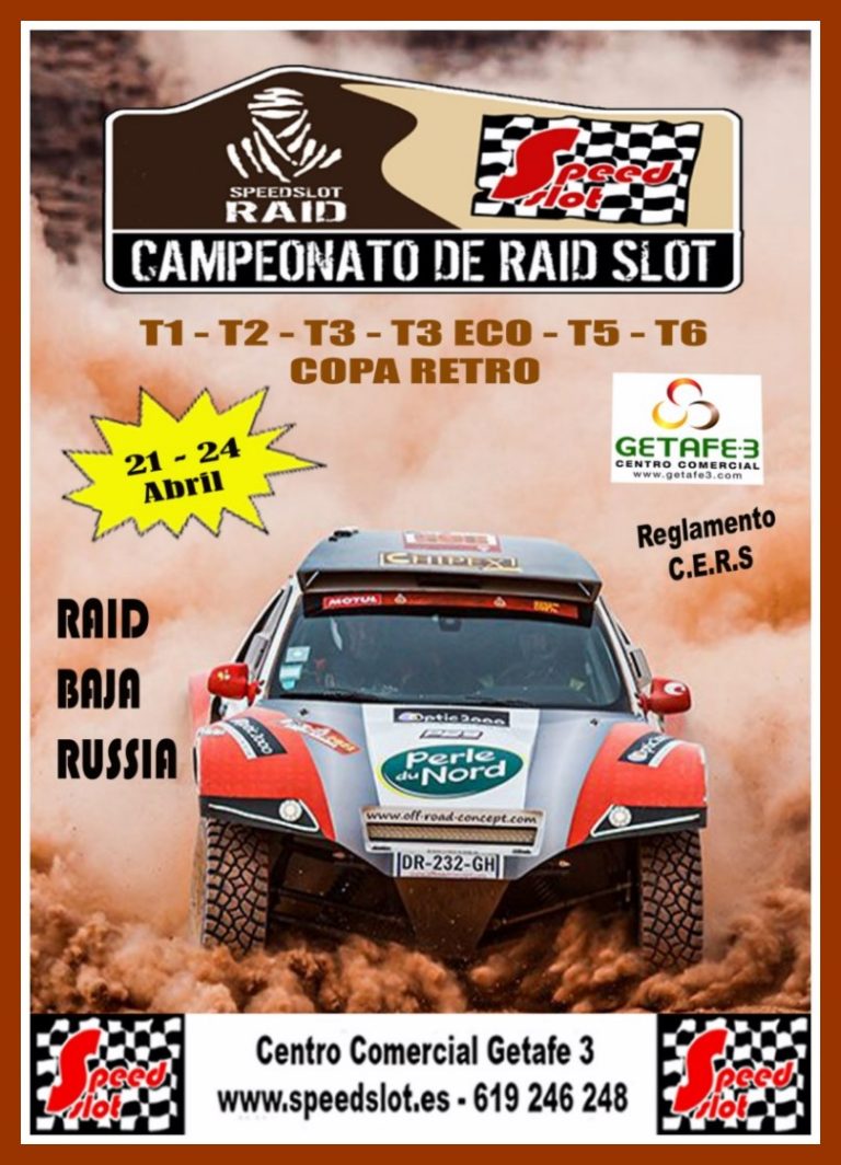 Raid Baja Russia 21 al 24 de abril Centro Comercial Getafe 3
