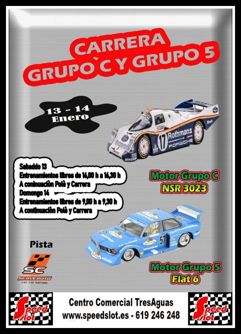 Carrera Grupo C y Grupo 5, 13 y 14 de Enero Centro Comercial TresAguas (Alcorcòn)
