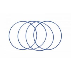 CORREA DE TRANSMISIÓN AZUL 1MM X 52 MM. 1/32 4 UDS SLOTING PLUS SP079952