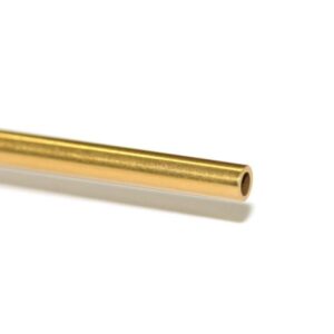 EJE 3/32X52,5 HUECO ACERO INOX. REC. TITANIO 1 UD
