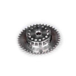 CORONA 38 DIENTES + POLEA MXL 15 DIENTES ALUMINIO MITOOS