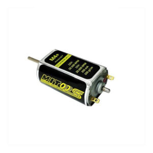 motor marca mitos negro y amarillo
