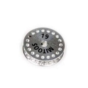 POLEA MXL 19D ALUMINIO TORNILLO M2,5 1UD