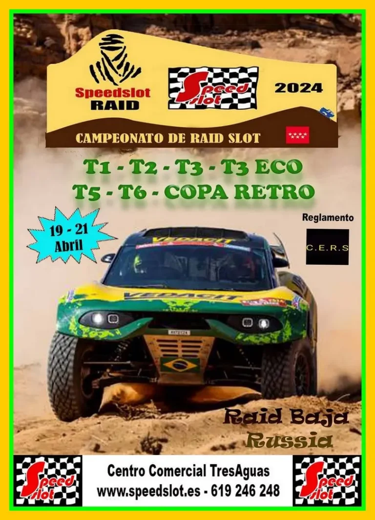 Raid Baja Russia del 19 al 22 de Abril, Centro Comercial TresAguas (Alcorcón)