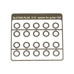 SEPARADOR 0,10MM. PARA GUIA 1/32 20 UDS