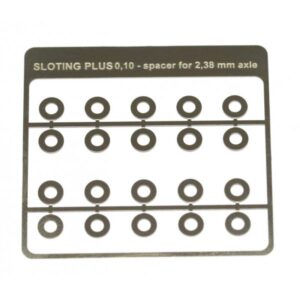 SEPARADOR 0,10MM. STANDARD PARA EJE 2,38MM. 20 UDS