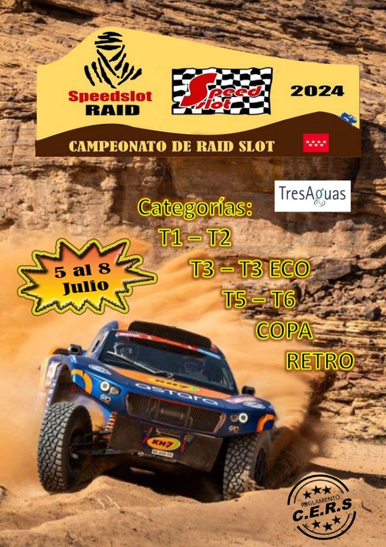flyer campeonato raid slot