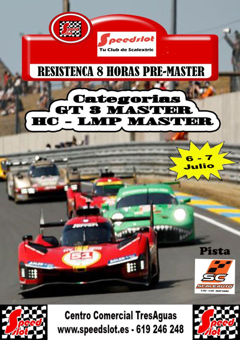 Resistencia 8 horas Pre-Master 6 y 7 de Julio, Centro Comercial TresAguas (Alcorcón)