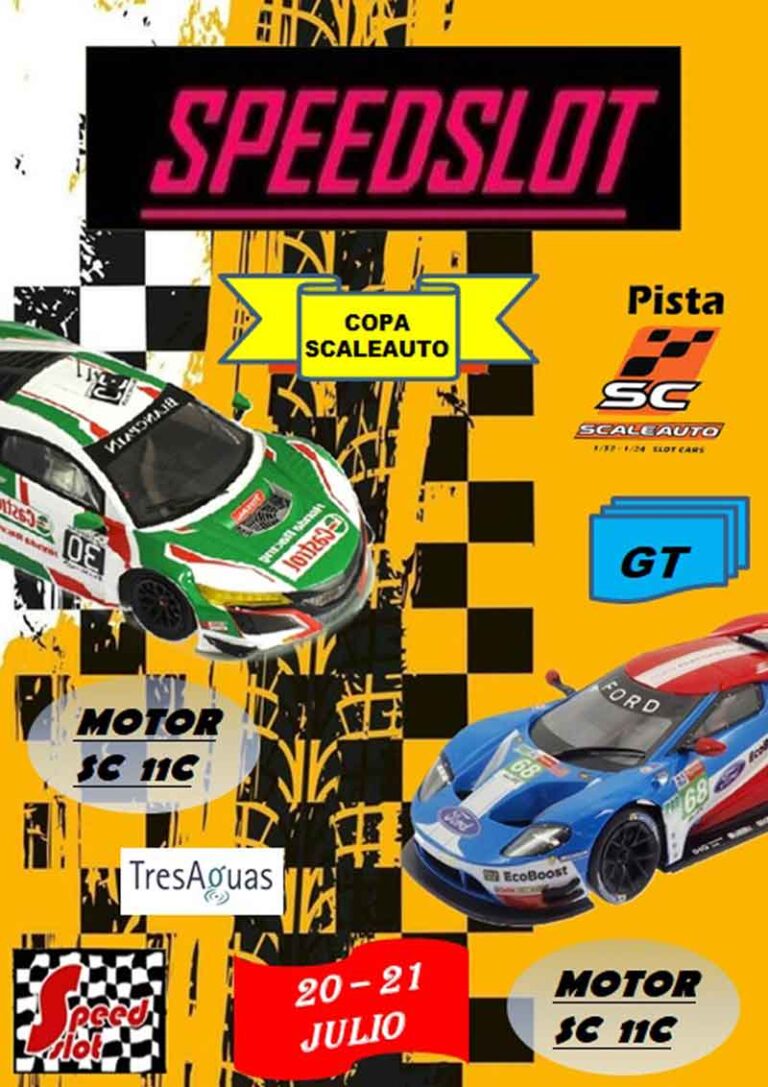 Carrera Copa Scaleauto y Gt, 20 y 21 de Julio Centro Comercial TresAguas (Alcorcón)