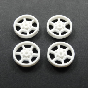 TAPACUBOS 3D MONTMELÓ X 4 COMPATIBLE PARA LLANTA 16,9MM DE SLOTING PLUS