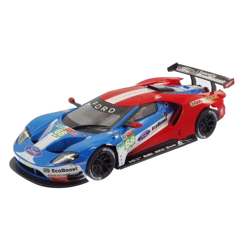 coche slot AZUL Y ROJO