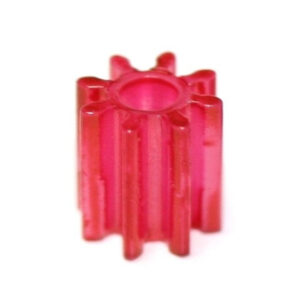 PIÑÓN NYLON 8 DIENTES NARANJA 5MM