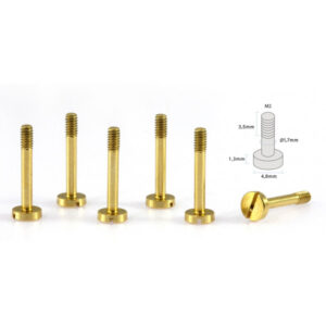 Tornilleria Especial Sus De Cabeza Conica M2x13mm