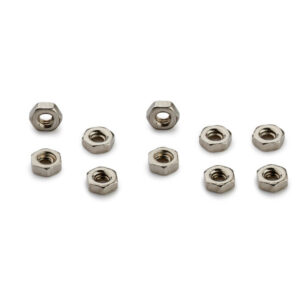Tuerca Hexagonal M2 De Acero Bolsa De 10 Unidades
