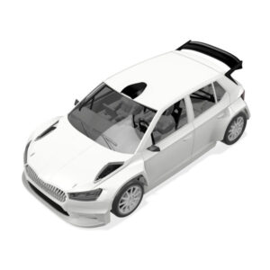 Skoda Fabia Rally2 White Racing Kit Anglewinder (3)