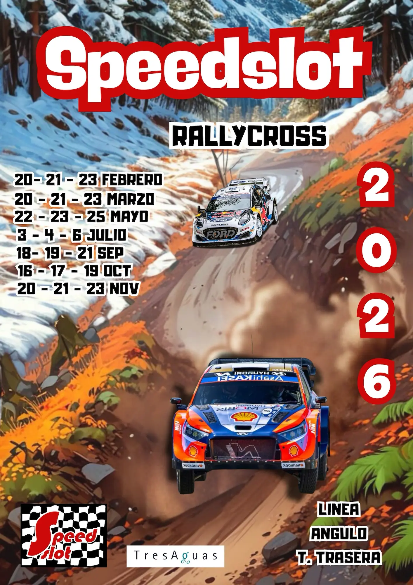 Rallycross Angulo Linea Trasera